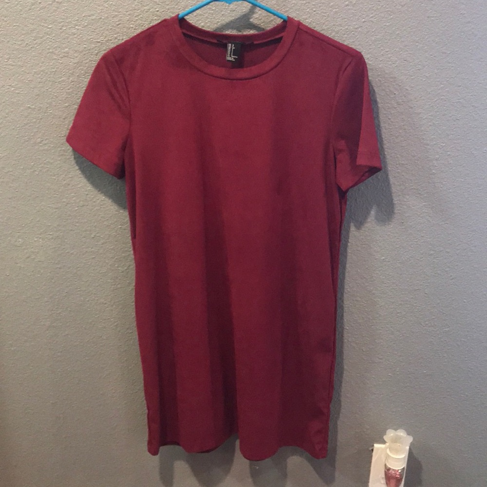 Forever 21 faux suede dress
